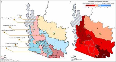 Groundwater rapidly declining in the Colorado River Basin, satellite data show