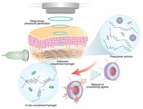 Ultrasound deep tissue in vivo sound printing