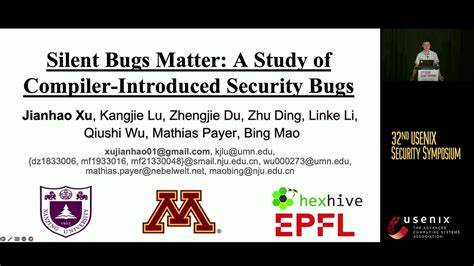 Silent Bugs Matter: A Study of Compiler-Introduced Security Bugs