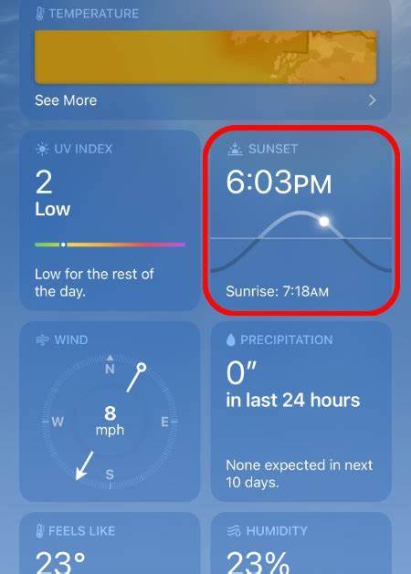 Show HN: Sunrise and sunset times for your area and weather forecast