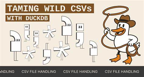 Taming Wild CSVs: Advanced DuckDB Techniques for Data Engineers