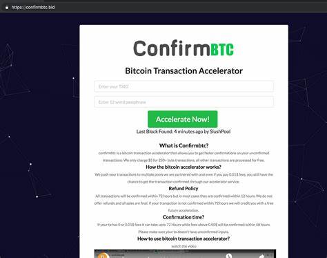 BTC-Transaktion stecken fest? Mit Bitcoin-Bargeld betriebene Beschleuniger können Überweisungen beschleunigen – Technologie Bitcoin News – Bitcoin.com News
