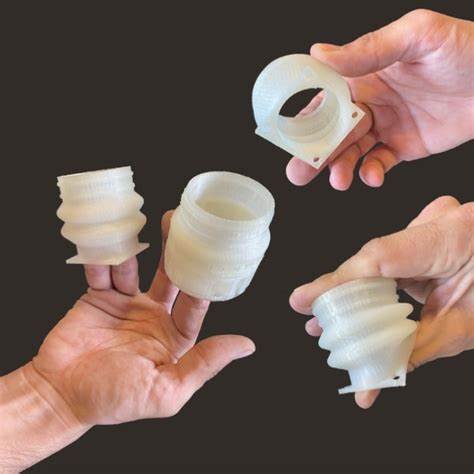 3D Printed TPU Bellows [video]