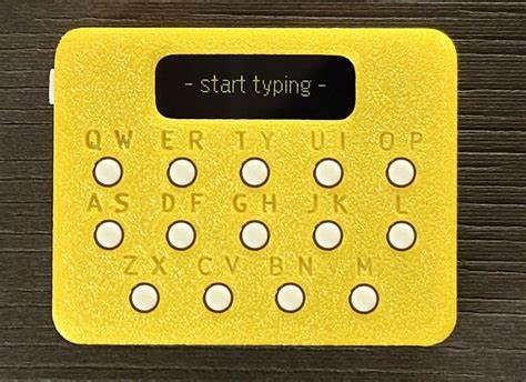 EclairM0 is a small DIY digital notepad and USB input device