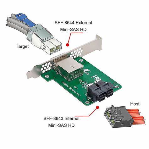 DIY NAS NVMe or SATA? JBOD Scale Out with SFF-8643 and SFF-8654 connectors