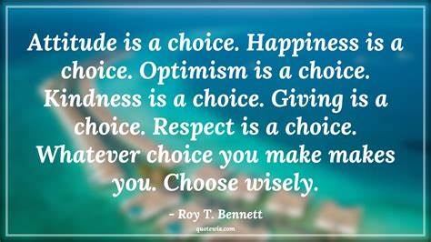 You Could Just Choose Optimism