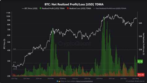 Bitcoin $1B daily realized profits signal 'late-stage bull market'