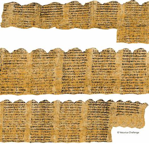 The decoding of ancient Roman scrolls is speeding up