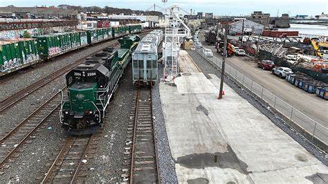 Company built its own rail terminal in NYC to avoid relying on trucks