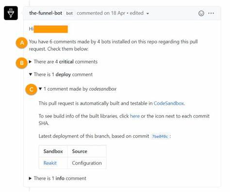 Commenting on a Pull Request