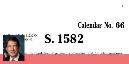 S.1582 – GENIUS Act – 119th Congress (2025-2026)
