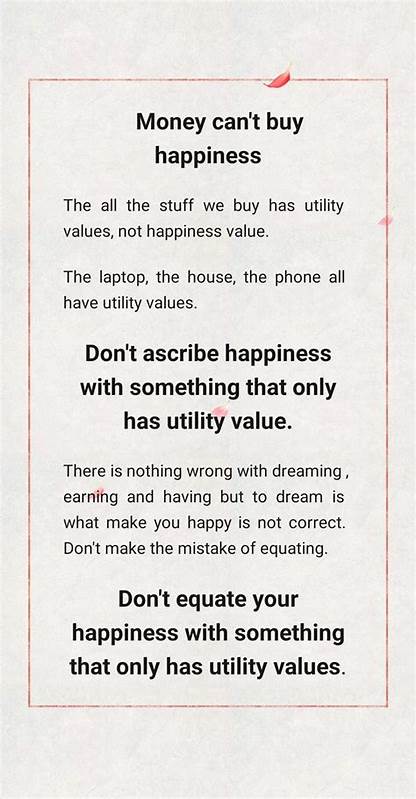 Money Can't Buy Happiness – Or Can It? – By Crystal Jackson – An Injustice