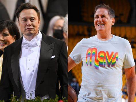 Home Wirtschaft USA Wie sich Elon Musk und Mark Cuban zoffen