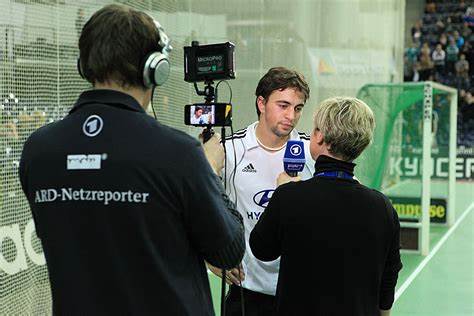 Medien- und Sport-Berichterstattung