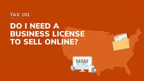 Do you need a business license to sell online?