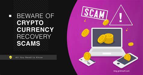 Services offering to recover stolen cryptocurrency are scams