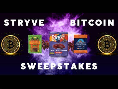 Stryve and Bitcoin – BTC Sweepstakes Launches - PerishableNews