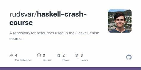 Haskell Crash Course (2021)