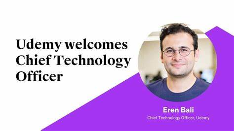 Udemy CTO Eren Bali to transition to new role, Ozzie Goldschmied to succeed