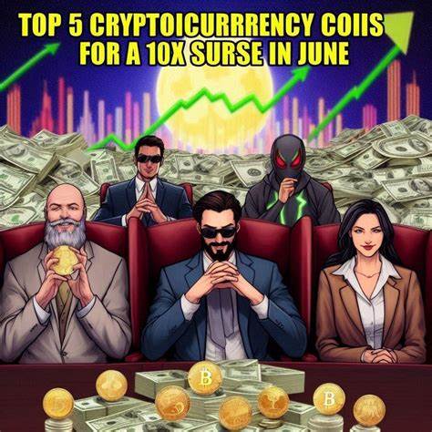 Top 5 Cryptocurrency Coins Poised for a 10x Surge In June - - Disrupt Africa