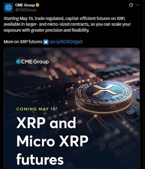 CME-XRP-Futures schießen auf 30 Millionen US-Dollar Volumen!