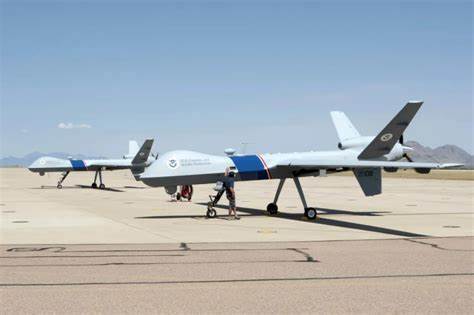 Department of Homeland Security Predator B Drones Are Orbiting over Los Angeles