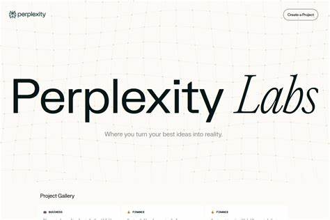 Perplexity Labs
