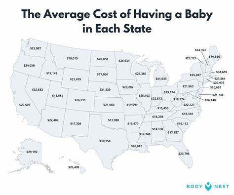 How much does childbirth cost in the US? A lot, depending on where you live
