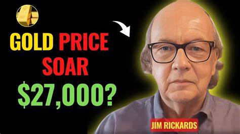 Economist Jim Rickards Predicts Gold Price Exceeding $27,000 — Says: 'It's Not a Guess. It's Rigorous Analysis' - Bitcoin.com News