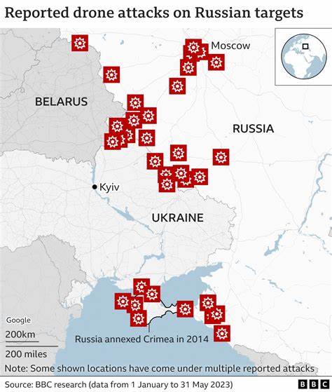Russia's increase in killer drone attacks is overwhelming Ukraine