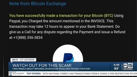 PayPal and Bitcoin: Don't fall for the latest scam! - ABC15 Arizona in Phoenix