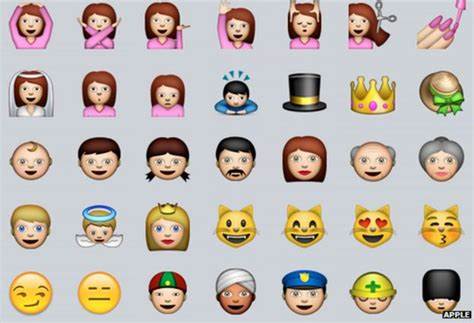 Apple seeks greater emoji racial diversity (2014)