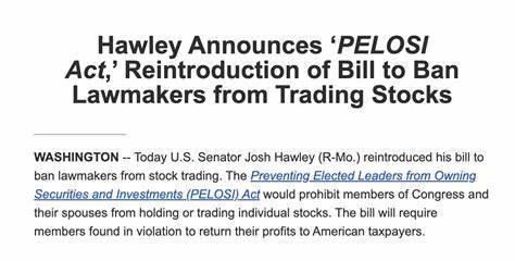 Preventing Elected Leaders from Owning Securities and Investments (PELOSI) Act