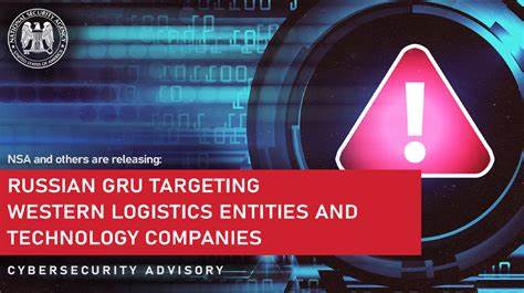 Russian GRU Targeting Western Logistics Entities and Technology Companies