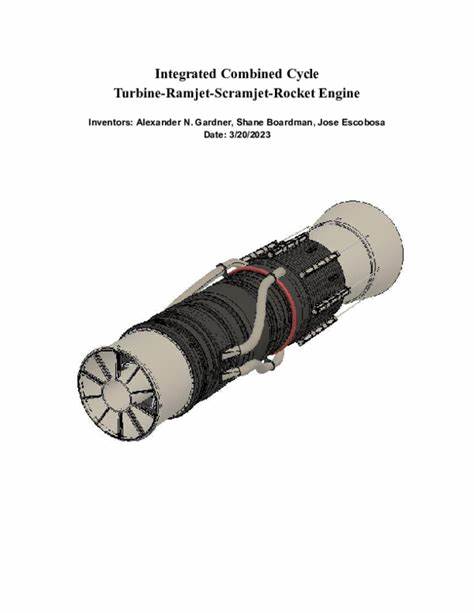 Integrated Combined Cycle Turbine-Ramjet-Scramjet-Rocket Engine
