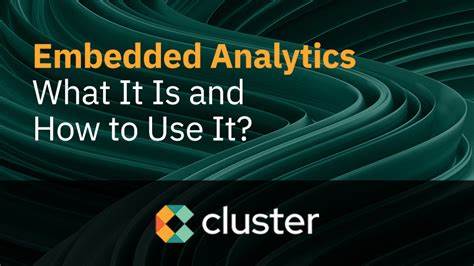 What are you using for embedded analytics?