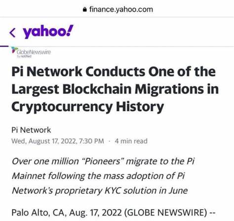 Pi Network Conducts One of the Largest Blockchain Migrations in Cryptocurrency History