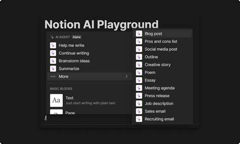 Notion AI for Work