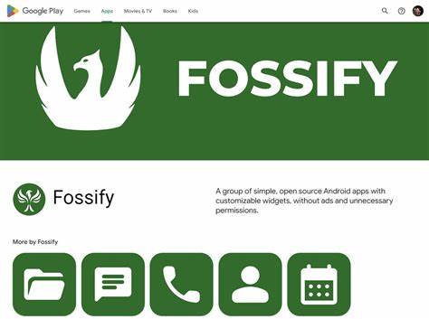 Fossify – A suite of open-source, ad-free apps