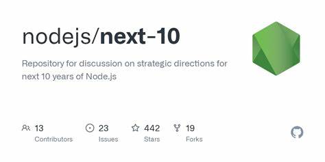 Repository for discussion on strategic directions for next 10 years of Node.js