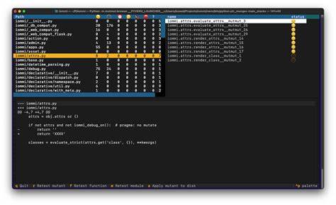 Mutmut – Python Mutation Tester