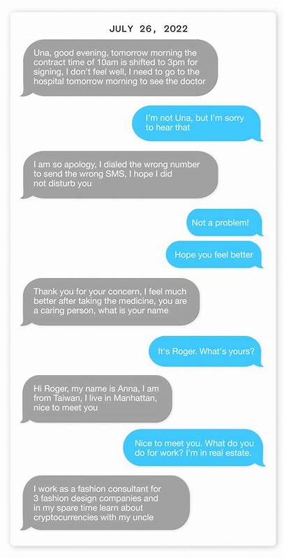 Receiving odd texts for someone else? Rise of 'wrong number' messages is new payday for scammers