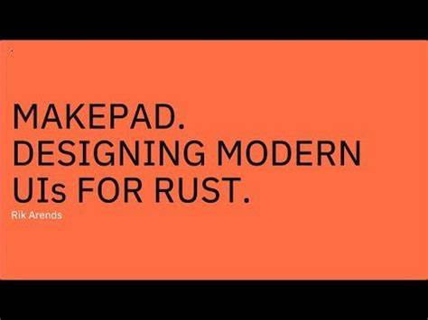 Makepad, a new way to build UIs in Rust for both native and the web