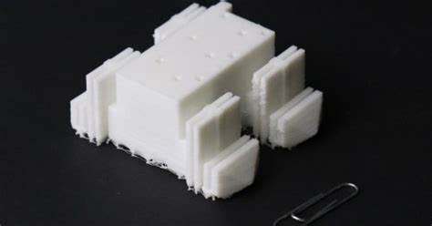 Robot is 3D-printed upside-down in one piece, then walks out of the printer