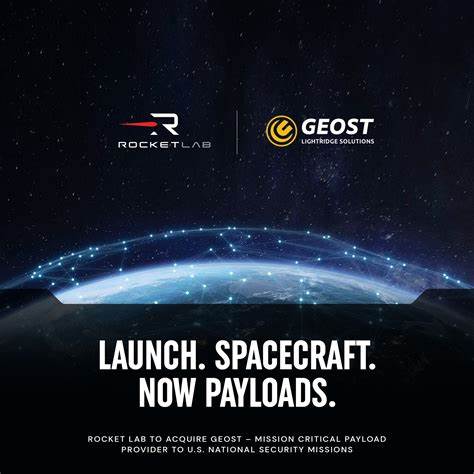 Rocket Lab Corporation (RKLB) Advances into Payload Sector with Geost Acquisition