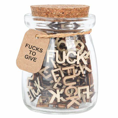 The Difference Between Not Giving a Shit and Having No Fucks Left to Give?