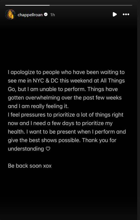 Chappell Roan is pulling out of All Things Go festival shows because “things have become overwhelming.” This - The Bharat Express News