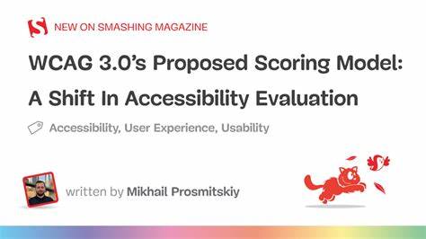 WCAG 3.0's Proposed Scoring Model: A Shift in Accessibility Evaluation