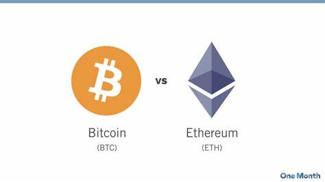 Bitcoin vs. Ethereum