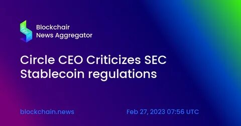 Circle’s CEO is thrilled over SEC oversight